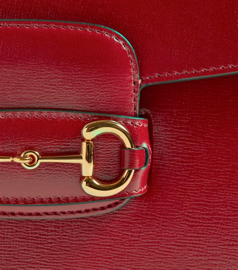 red gucci horsebit|gucci horsebit shoulder bag small.